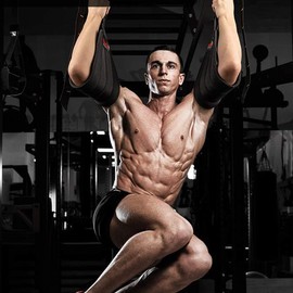 SHELLY Ab Slings Straps Premium Hanging Ab Straps for Abdominal Muscle Building Arm Support for Ab Workout Pull Up Bar Attachment Heavy Duty Carabiners, Hanging Leg Raiser Ab Workout Pullup (Black)