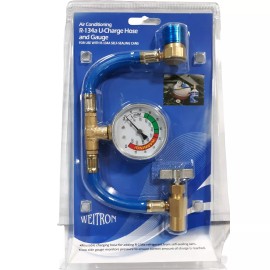 Weitron R-134a U - Charge Hose And Gauge