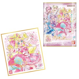 PreCure Color Paper Art 7, Set of 10 Box (Candy Toy)