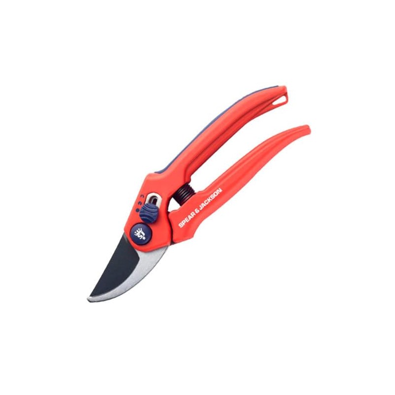 Spear & Jackson 6559BS Razorsharp Adjustable Bypass Secateurs, Blue