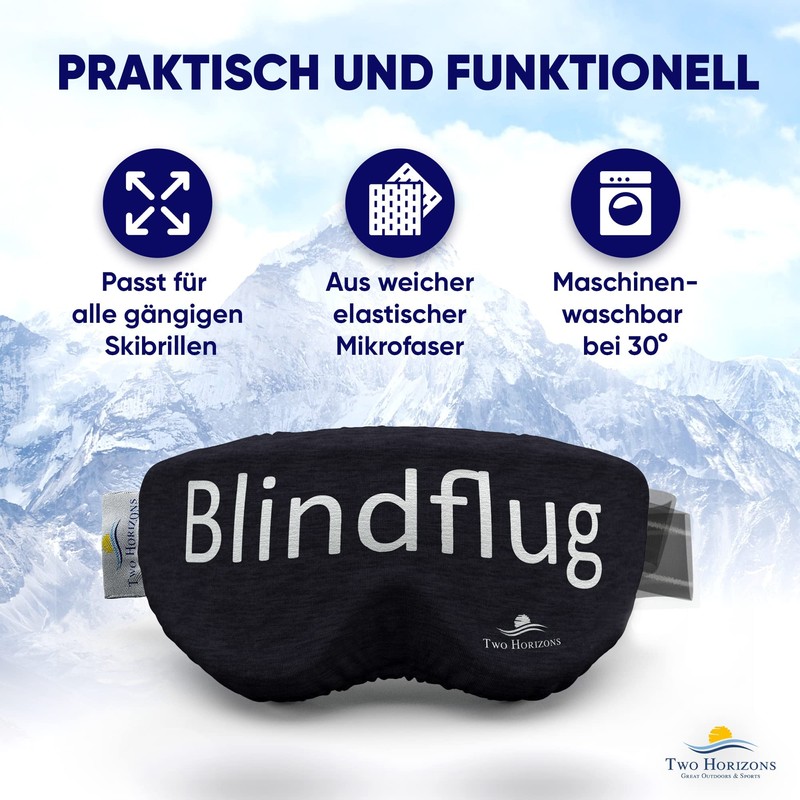 Two Horizons Ski Goggles Protective Cover | Protects Against Scratches