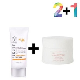 Other brands Non-white cast sunscreen, non-sticky sun cream, Vitamin C serum, multi-balm - Magic Mild Sun Cream 2/Luxense Multi Balm 1 / 백탁없는선크림 안끈적이는 선 썬 크림 비타민c 세럼 바르는 멀티밤 - 매직마일드선크림 2개/럭센스멀티밤 1개
