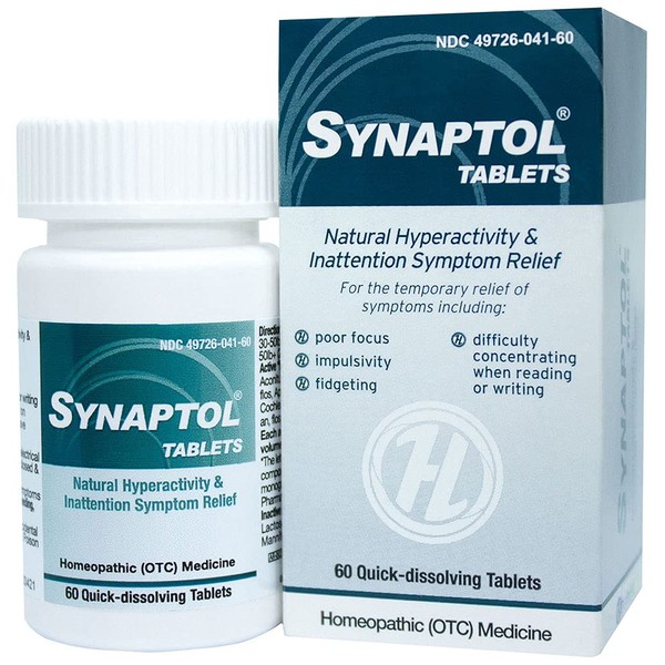 Hello Life Synaptol Tablets - Natural Hyperactivity & Inattention Symptom Relief