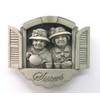 Carruth Studio, Forever Sisters Wall Plaque Figurine, Original Sculpture Handcrafted in Stone, Artisan Made