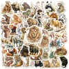 Unbranded 10pcs Animal Collective Stickers- Scrapbook Journal, DIY Crafts &