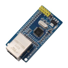 Heevhas W5500 Ethernet Network Module Ethernet Shield Breakout Board Integrated Hardware TCP/IP Protocol Ethernet 51 Compatible with Microcontroller (Pack of 2)