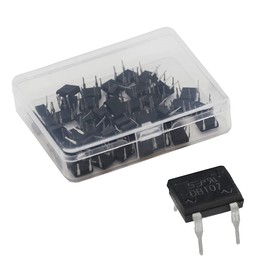 Bridge Rectifier 50pcs 1A 1000V DB107 DIP-4 Bridge Diode Rectifier Electronic Craft Parts Set