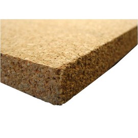 Cork Sheets with Adhesive: 12" Wide X 36" Long X 1/2" Thick, 5 Pack