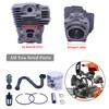 HAISHINE 47mm Piston Cylinder Assembly Kit for Stihl MS362 MS362C