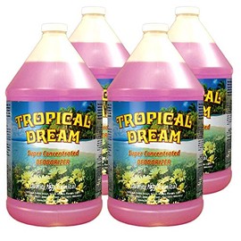 Qualiy Chemical Tropical Dream Deodorizer - A concentrated malodor counteractant and deodorizer - 128 oz (Pack of 4)