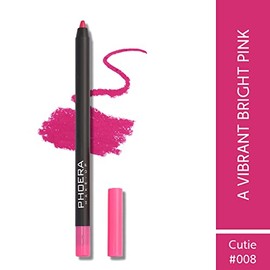 AQUAPURITY PHOERA Matte Super Smooth Pigmented Lip Liner Long-lasting Smudge proof Matte Lip Pencil Waterproof Makeup Contour Lipliner MATTE SUPER SMOOTH (008 Cutie)