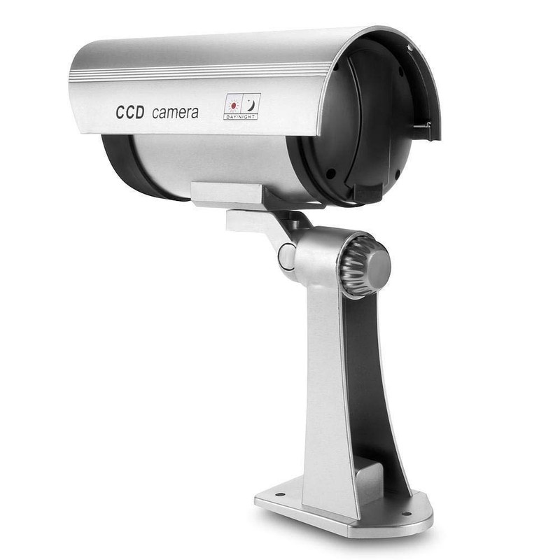 2 x Professional Surveillance Cameras Dummy Outdoor Cameras Dummy Camera