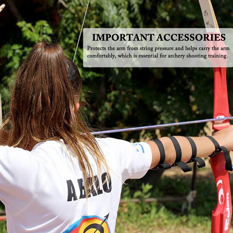 1 Set Archery Arm Guards, Armguard Protector Archery Finger Tab