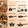 PekGema Nonstick Pots and Pans Set, Non Stick Cookware Set