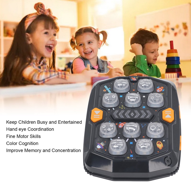 Kids Whack Game for Boys Girls Light Music PK Mode