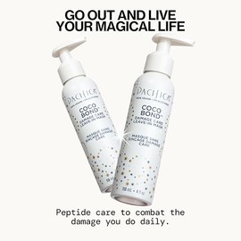 Pacifica Beauty, Coco Bond Damage Care Leave-In Repair Hair Mask Treatment, Dry & Damaged Hair, Repair Damage from Bleach, Color, Chemical Services, C