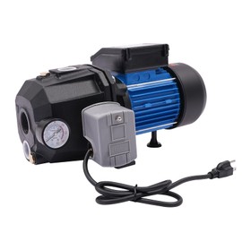 COFECO 0.75HP Portable Shallow Well Pump, 110V Sprinkler Pump, 170.6ft Max. Head Draining Irrigation Pump for Lawn, Water Pump with 3.28ft Long Power Cord