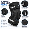 Hinged Knee Brace for Daily & Sports Support – Adjustable