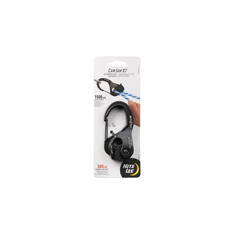 Nite Ize CamJam XT Aluminum Rope Tightener - Secure Your