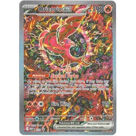 Pokemon - Oricorio ex MEP 024 - Black Star Promo Card – Full Art Foil