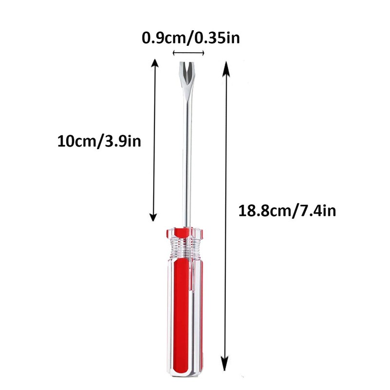 Terberl 4 Pack Tack Lifter Tack Puller Nail Puller, U