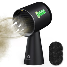 AIRTHEREAL RH180B Rechargeable Portable Range Hood, Black