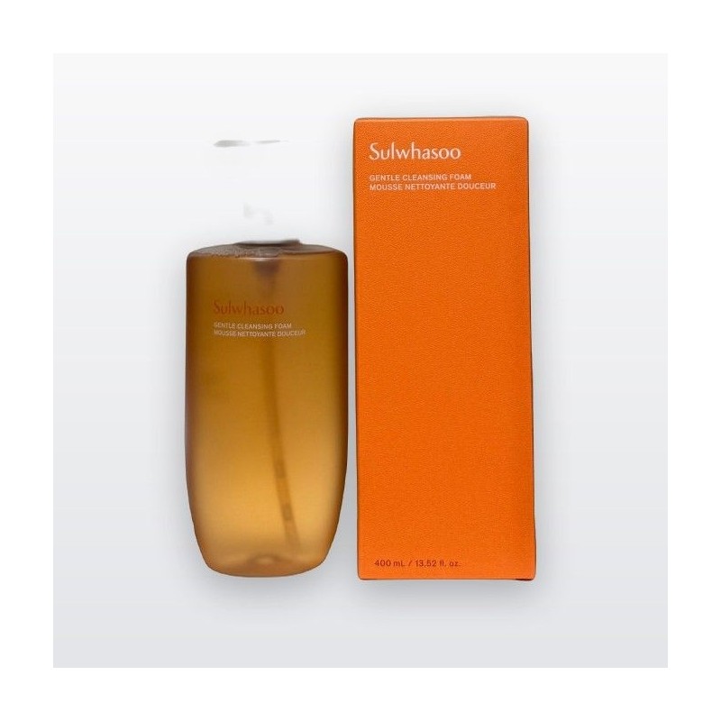 Sulwhasoo Gentle Cleansing Foam Large Capacity 400ml 666336 Paper Packaging