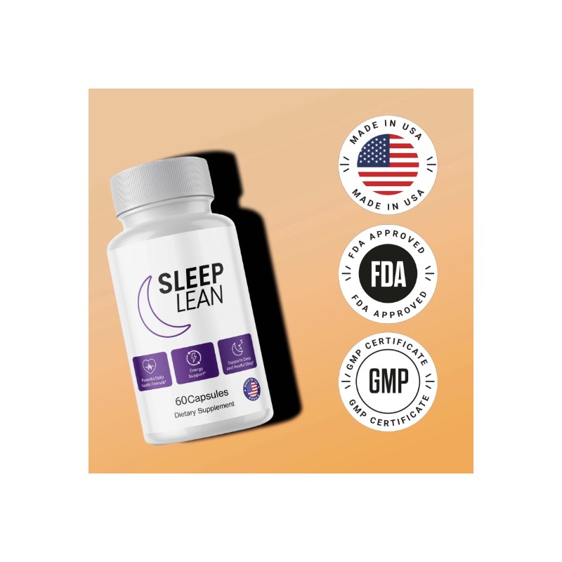 (6 Pack) Sleep Lean Pills Advancd Formula Support for Better