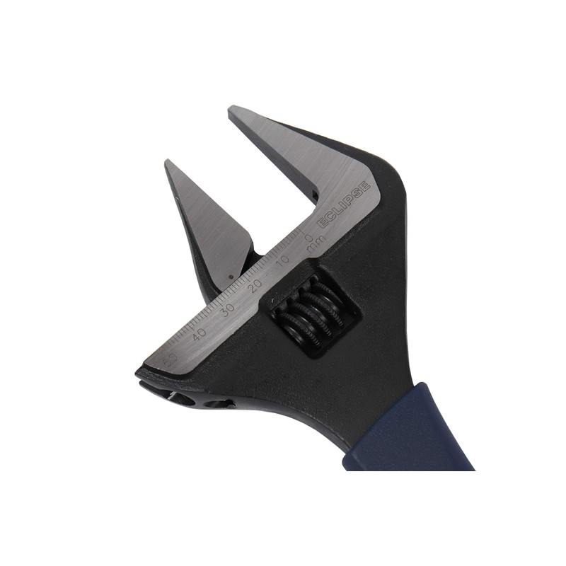Spear & Jackson ADJW10WJ Wide Jaw Adjustable Wrench, Blue, 10-Inch