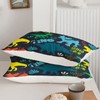 Axolotl Cartoon Dinosaur Sheet Set Queen Size for Boys,Cute Dino