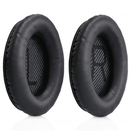 Bose Ear Pads for Bose QuietComfort Headset QC2 QC15 QC25 QC35 AE2 AE2i AE2 - Black