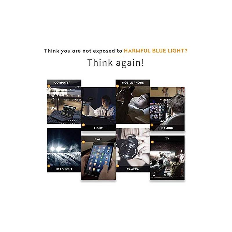 Boolavard Blue Light Blocking Glasses Square Nerd Glasses Frame Anti