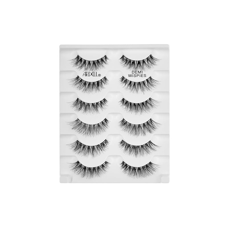 ARDELL Demi Wispies, Pestañas falsas, Paquete con 5 Pares
