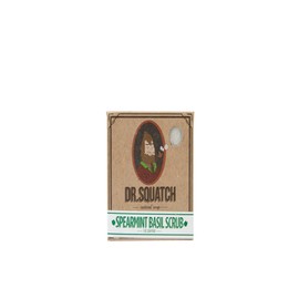 Dr. Squatch Dr Squatch Spearmint Basil All Natural Bar Soap for Men 5 Ounce Moisturizing ...