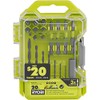 RYOBI 20 PC. Drill and Impact Drive Set
