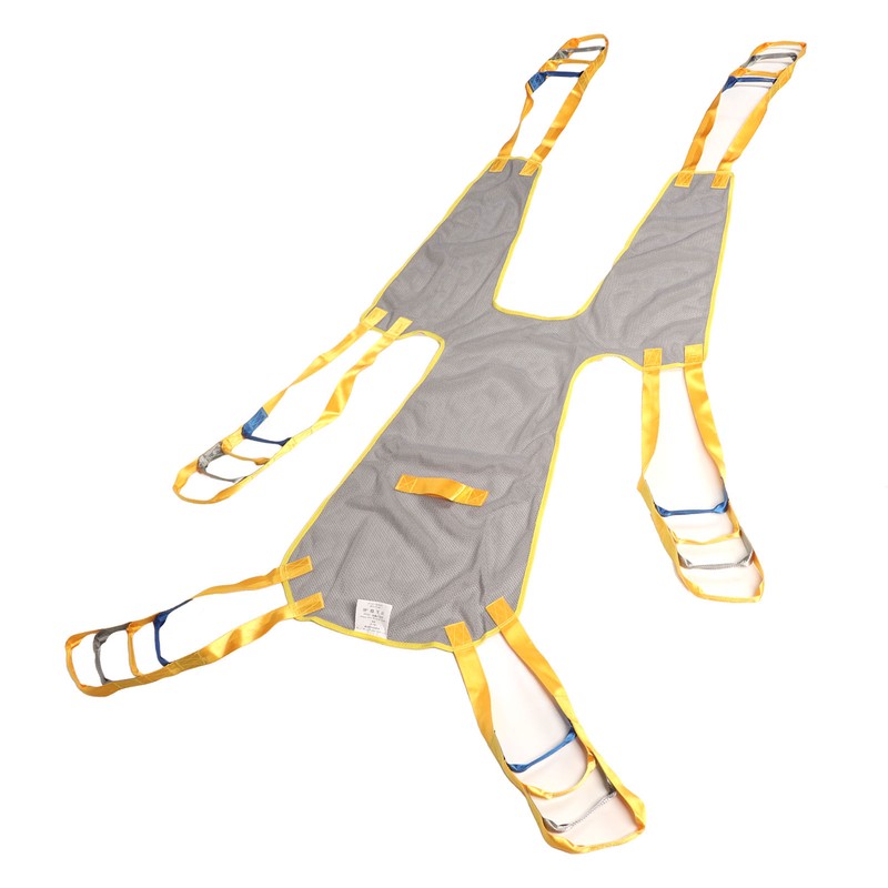 Patient Aid Lift Sling Mesh Full Body Divided Legs Head
