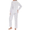 LUBOT 100% Cotton Pajamas for Women 2PC PJ Set Poplin