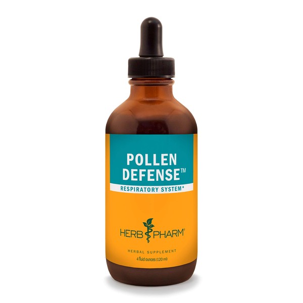 Herb Pharm Pollen Defense Liquid Herbal Formula for Respiratory System Support - 4 Ounce