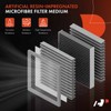 Filtro de aire de motor A-Premium de 2 piezas compatible