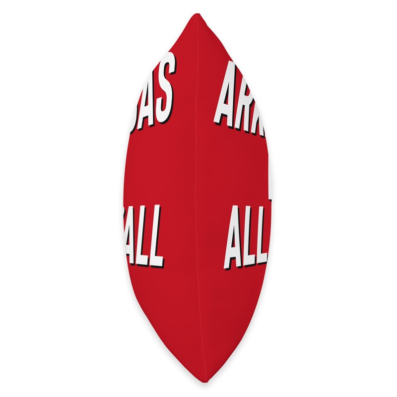 Arkansas vs All Y’all Baseball Throw Pillow