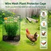 36 Pack Plant Protective Mesh, Plant Protector from Animals, Metal