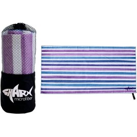 SHARX Toalla Deportiva Grande de Microfibra Absorbente y fácil de Lavar Ideal para Deportes y Actividades al Aire Libre 80 x 160 cm