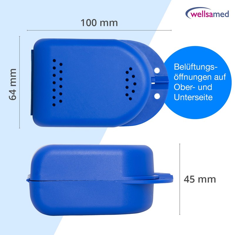 wellsamed KFO Green Line Rail Box, Blue, 100% Recycled for