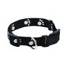 Paw Prints Reflective Dog Collar