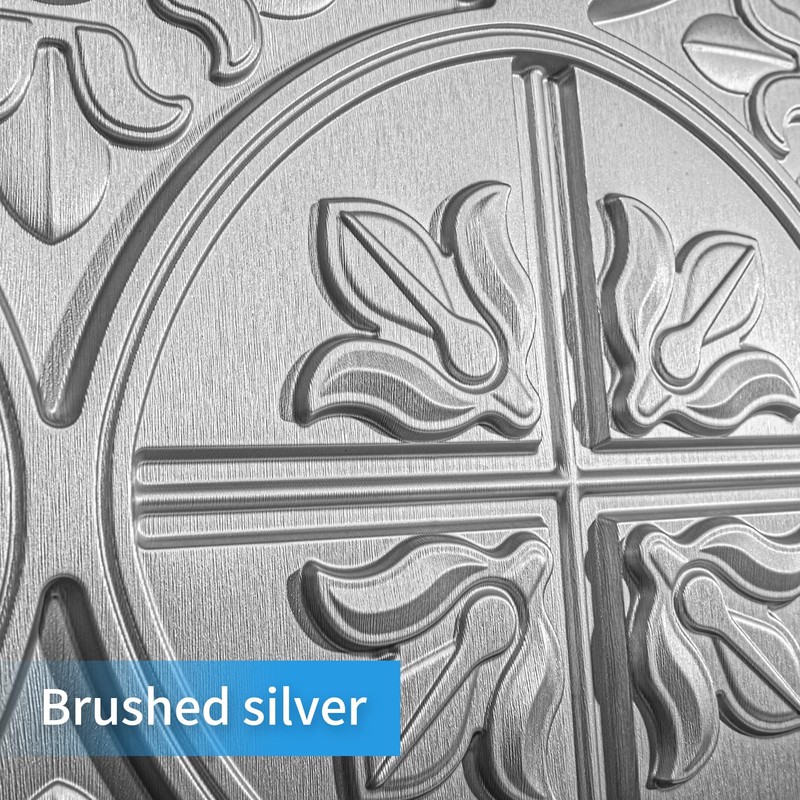 Art3d Drop Ceiling Tiles 2x2, Glue-up Ceiling Panel, Fancy Classic