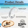 Thunaraz 925 Sterling Silver Open Toe Rings for Women 18K