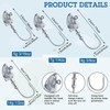 Swimbait - 15 ganchos para cabeza de anzuelo con peso,