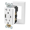 Delgada 20A GFCI Outlet Electrical Outdoor Outlet Weather Resistant Tamper-Resistant
