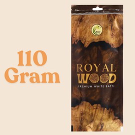 Hashcart Royal Wood Premium Incense Stick, 110g, with 65-70 Stick of Luxury Royalwood Cedar Oud Scent, Natural Incense, 45-60 Min Burn Time