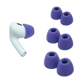 Comply TrueGrip Earplugs for Airpods Pro Gen 1 & 2, Lilac, Small